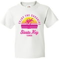 thumbnail image 3 of Inktastic Summer Enjoy the Sunshine Siesta Key Florida in Pink Youth T-Shirt, 3 of 5