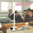 thumbnail image 2 of Mini turbina eólica solar, molino de viento 3D de escritorio, modelo ensamblado, herramienta de enseñanza de ciencias para niños, manualidades decorativas, juguete educativo para niños, 2 of 5