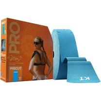KT Tape PRO 150 Strip 10" Precut Laser Blue