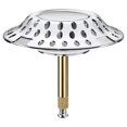thumbnail image 1 of 2 in 1 Bath Plug Drain Strainer Catcher Bathtub Filtration Anti-Clogging, 1 of 1