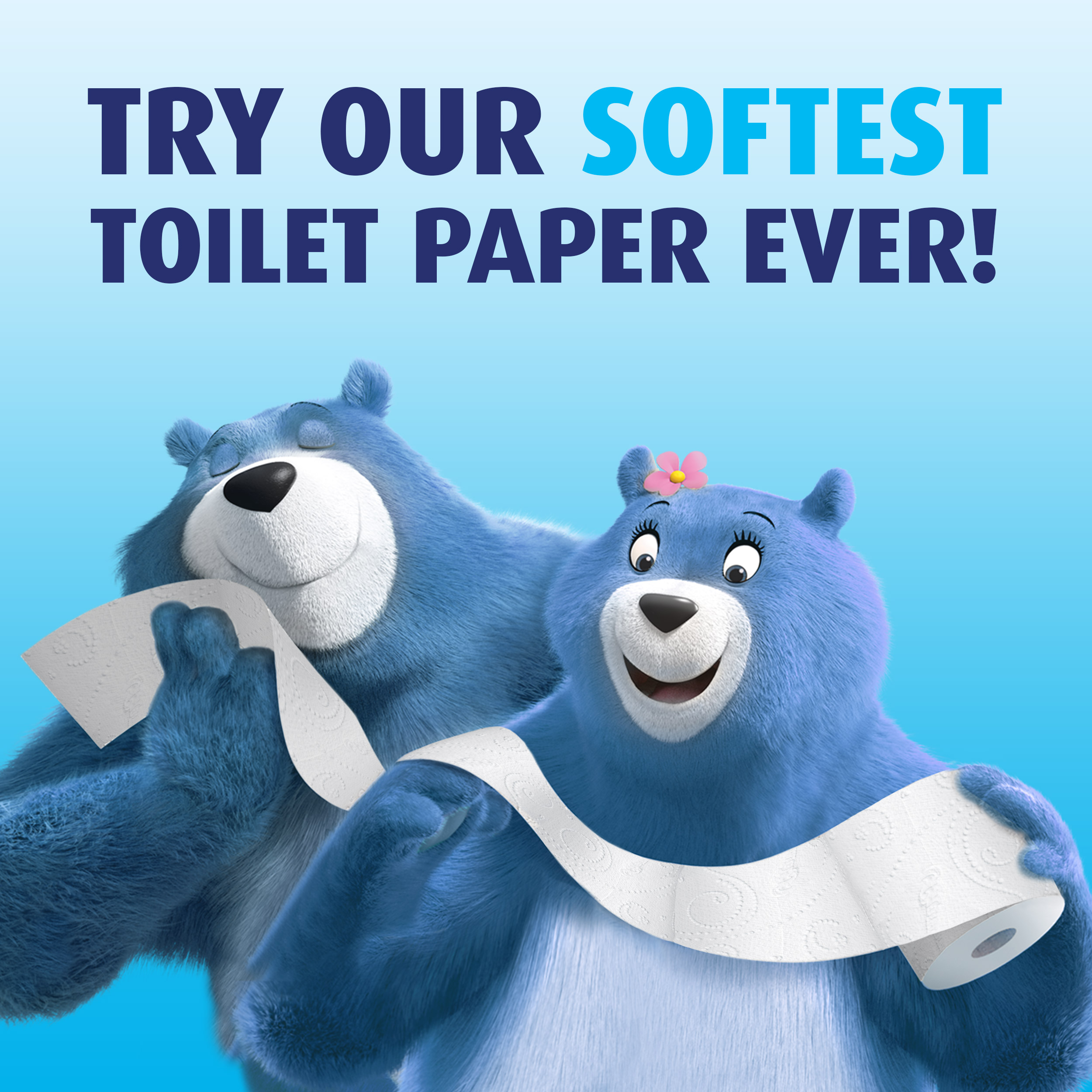 Charmin Ultra Soft Toilet Paper, 20 Mega Rolls = 80 Regular Rolls - image 3 of 11