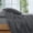 Dark Grey, variant on KATE 100% Viscose Derived from Bamboo_Sheets Queen Size, Ultra Breathable & Cooling Bed Sheets for Hot Sleepers, Hotel Luxury Silky Bedding Sheets, 16" Deep Pocket - 4PC (White,Queen)