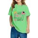 thumbnail image 4 of Fiudx Camiseta para Niños, Tejido Suave y Transpirable, Cuello Redondo, Manga Corta, Uso Diario Informal, Ideal para Niños y Niñas, Ideal para Las Cuatro Estaciones, Ideal para Regalar., 4 of 7