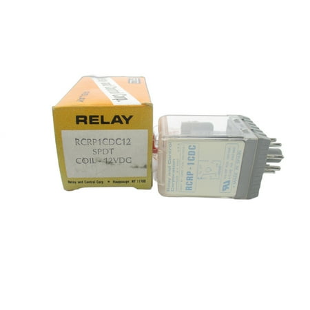 RELAY AND CONTROL RCRP1CDC12 12VDC 10A NSMP