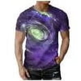 thumbnail image 6 of Mens Shirts Short Sleeve 3D Print Graphic Funny Colorful Summer Tee Shirts for Men M-3XL T Shirts for Men 3D Printed Breathable Tops Party, 6 of 6
