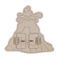 thumbnail image 3 of Tablero de actividades de madera, accesorio para aprendizaje temprano, juguete educativo Puerta, 3 of 9