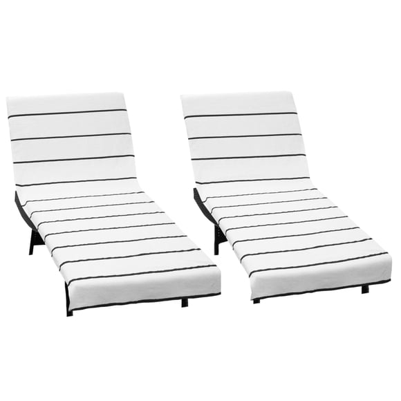 Funda para Sillón de Piscina COTTON CRAFT de Toalla de Rizo 2 Piezas