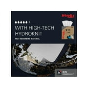 Wypall X70 Cloths, Pop-Up Box, 9 1-10 X 16 4-5, White, 100-Box, 10 Boxes-Carton