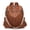 Brown, variant on Leather Backpack Purse for Women Designer Travel Backpack Purses PU Fashion Ladies Shoulder Bag