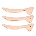 3PCS Mini Makeup Spatula Portable Alloy Skin Care Cosmetic Spoon Eye