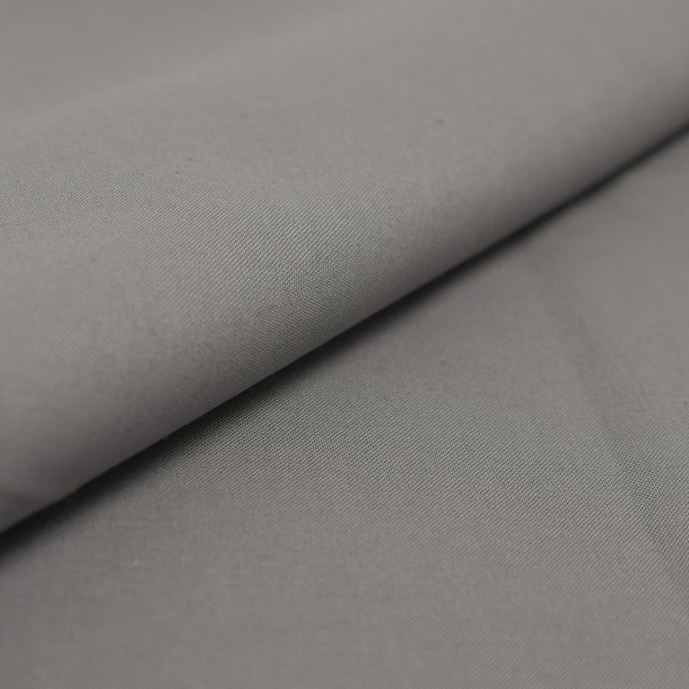 Waverly Inspirations 100% Cotton 44 inch Solid Steel Color Sewing Fabric by The Yard, Size: 36 inch x 44 inch