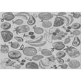 thumbnail image 1 of Ahgly Company Indoor Rectangle Patterned Gray Area Rugs, 3' x 5', 1 of 6