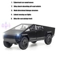 thumbnail image 3 of Coche de juguete Powvan Cybertruck Diecast Metal 1/32 con sonido y luz, 3 of 5