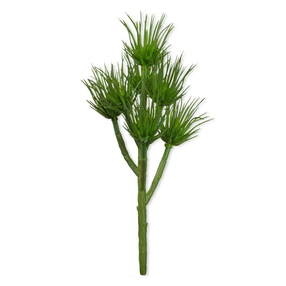 Mainstays Artificial Succulent Pick 3.5 Inch x 7.25 Inch Green Spiked