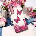 thumbnail image 3 of Feishell Wallet Case for Samsung Galaxy A14 5G,Shockproof Colorful Painted Pattern PU Leather Magnetic Clasp Flip Kickstand ID Credit Card Slots Slim Fit Phone Case Cover,Rose Butterfly, 3 of 7