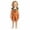 Orange, variant on Unisex kids Corduroy Short Overalls, Pumpkin Felt Appliques Sleeveless Dungarees with Pockets, Comfort Baby Outfit for First Halloween Photoshoots and Pumpkin Patch Visits for 1-7 Years