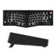 thumbnail image 1 of [Negro] ABM066 Estructura Junta Teclado Alice Tres Modos Perilla A TRAVÉS Del Kit Personalización (Negro), 1 of 9