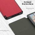 thumbnail image 3 of Slim Case for 6.8" Amazon Kindle Paperwhite 2021 11th Generation, Auto Sleep Wake Lightweight Thin Protective Shockproof Case Cover for Kindle Paperwhite 2021 11th Gen, Red, 3 of 5