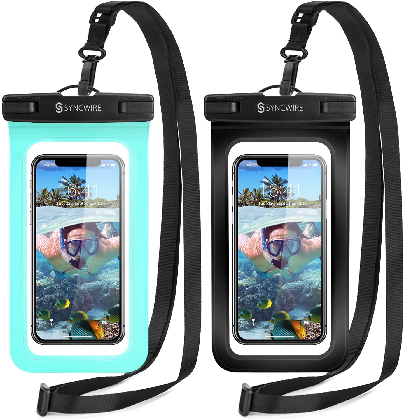 Underwater Waterproof Dry Bag Pouch Case For iPhone Samsung Cell Phone 
