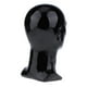thumbnail image 3 of Maniquí masculino con cabeza de muñeca, gafas, gorra, pelucas, bufanda, soporte de exhibición de 12 '' Negro brillante, 3 of 8