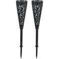thumbnail image 1 of Moluckfu 2Ud Jarrón Hueco Negro Con Estaca Para Flores En Tumbas Uso Decorativo Prolongado, 1 of 8