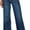 Dark blue, variant on Women's Wide Leg Jeans High Waisted Straight Leg Stretchy Denim Pants with Pockets