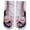 AE, variant on Socks Compression Socks For Women Casual 3D Pattern Manicure Print Funny Hidden Running Personalized