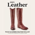 thumbnail image 4 of Botas altas Frye Melissa Button 2 Equestrian de piel para mujer, 4 of 7