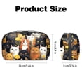 thumbnail image 5 of Cat Waterproof Oxford Fabric USB Pouch Hard Drive Case Charger Case Organizer USB Cord Organizer 5.9x9.44x3.14 in, 5 of 6