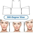 thumbnail image 2 of 3 Way Mirror for Self Hair Cutting, Shaving in The Shower, Makeup, Hair, 2 of 8