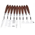thumbnail image 2 of 9PCS Professional Spatula Paint Mixture Scraper Set Artist Oil Painting Palette Knife,Paint Spatula, Palette Knife, 2 of 13