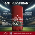 thumbnail image 3 of Old Spice Men's Antiperspirant Deodorant, NFL Collection, Saquon Soar, Santal + Speed, 2.6oz, 3 of 11