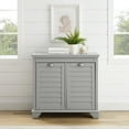 thumbnail image 4 of Crosley Furniture Lydia Linen Laundry Hamper, Gray, 4 of 12