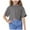 Gray, variant on Taqqpue Girls Short Sleeve Crop Tops Kids Fashion Oversized Cute Crew Neck Cropped Athletic T Shirts Summer Trendy Boxy Tee Solid Loose Basic Tees Kids 5-15Y
