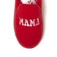 thumbnail image 2 of Dearfoams Cozy Comfort Women's Mama Claus Scuff Slippers, 2 of 6