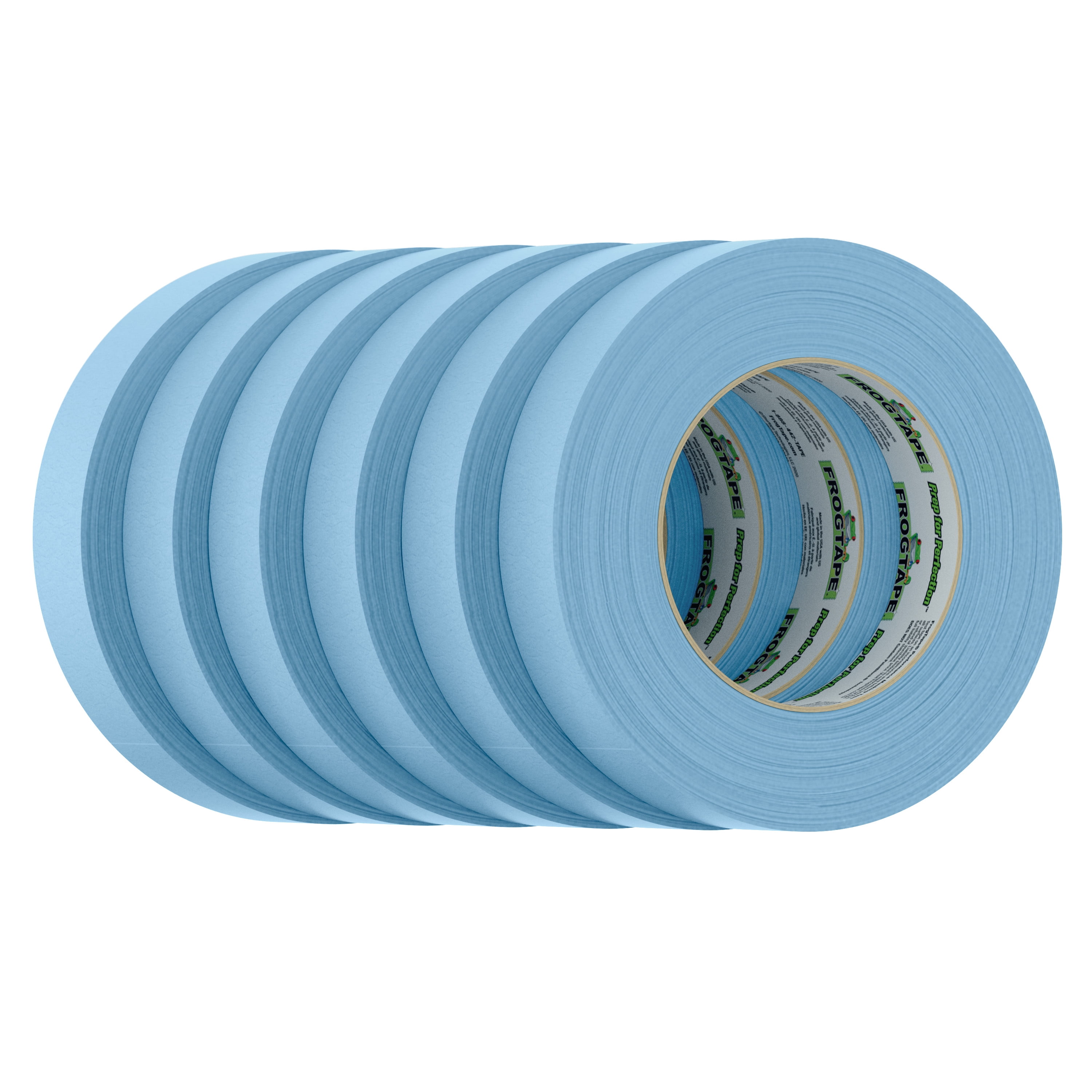 FrogTape 250 Performance Masking Tape - Light Blue, 6 Rolls, 0.94 in. x 60 yd.