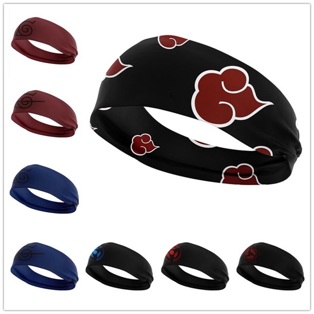 Anime Ninja Cosplay Sports Headband 3D Printing Cartoon Headband Sports