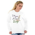 thumbnail image 3 of Give You Scoop Soil Gardening Tools Women Plus Size Crewneck Sweatshirt Brisco Brands 2X, 3 of 5