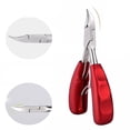 thumbnail image 6 of Cheers.US Podiatrist Toenail Clippers Ingrown or Thick Toe Nail Clippers for Men Women, Toenail Cutters Nipper Precision Diabetic Pedicure Tool Curved Edge, 6 of 7