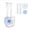 🔥 Multicolor A_New, variant on onlyliua Gifts Adjustable Toilet Tank Cleaning Sheet with Suction Cup Anti-Fouling Holder Transparent Design Easy Install Water-Safe Rim Bracket for Toilet Freshener and Cleaner