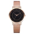 thumbnail image 1 of Reloj de pulsera de cuarzo con esfera de acero simple para hombre de moda de ocio, 1 of 4