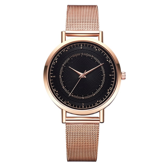 Reloj de pulsera de cuarzo con esfera de acero simple para hombre de moda de ocio