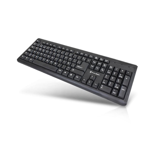 Teclado Acteck Teclado USB Negro 104 Alámbrico 1.4 m AC-928946