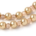 thumbnail image 3 of Cousin DIY Glass Pearl Strand-Tan, 3 of 9