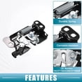thumbnail image 3 of Unique Bargains Car Hood Latch Lock Assembly No.68237158AA/68237158AB Engine Hood Switch for Jeep Cherokee 2014-2023 Black, 3 of 7