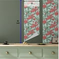 thumbnail image 5 of Ambesonne Floral Peel & Stick Wallpaper for Home, Red Tulips Simplistic Art, 13"x36", Dark Salmon and Pale Green, 5 of 5