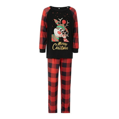 

One Opening Christmas Matching Family Pyjamas Set Sleepwear Xmas Pjs Set