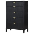 thumbnail image 4 of Brookmead 5-drawer Bedroom Chest Black, 4 of 12
