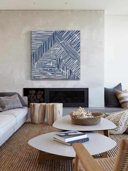 "Absentminded" Painting Print on Wrapped Canvas