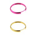 thumbnail image 1 of Adorno Decorativo de Repuesto para Llave de Coche para R55 R56 Rosa + Dorado, 1 of 9
